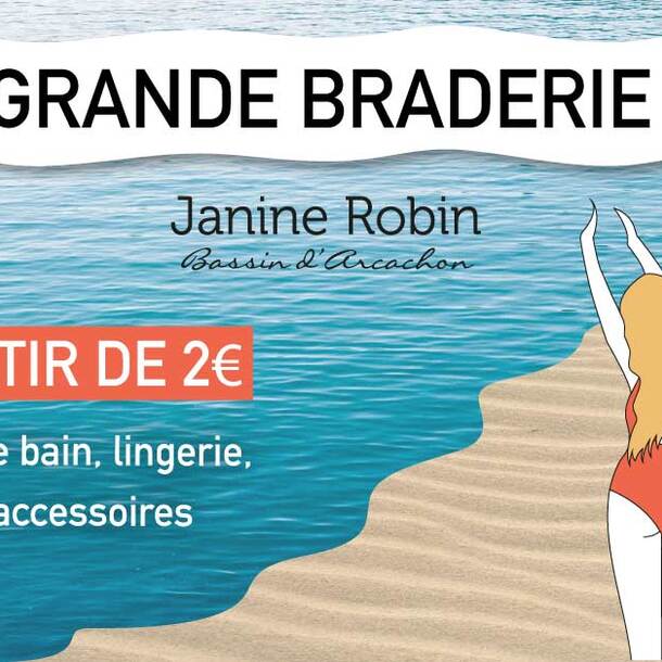La braderie JANINE ROBIN